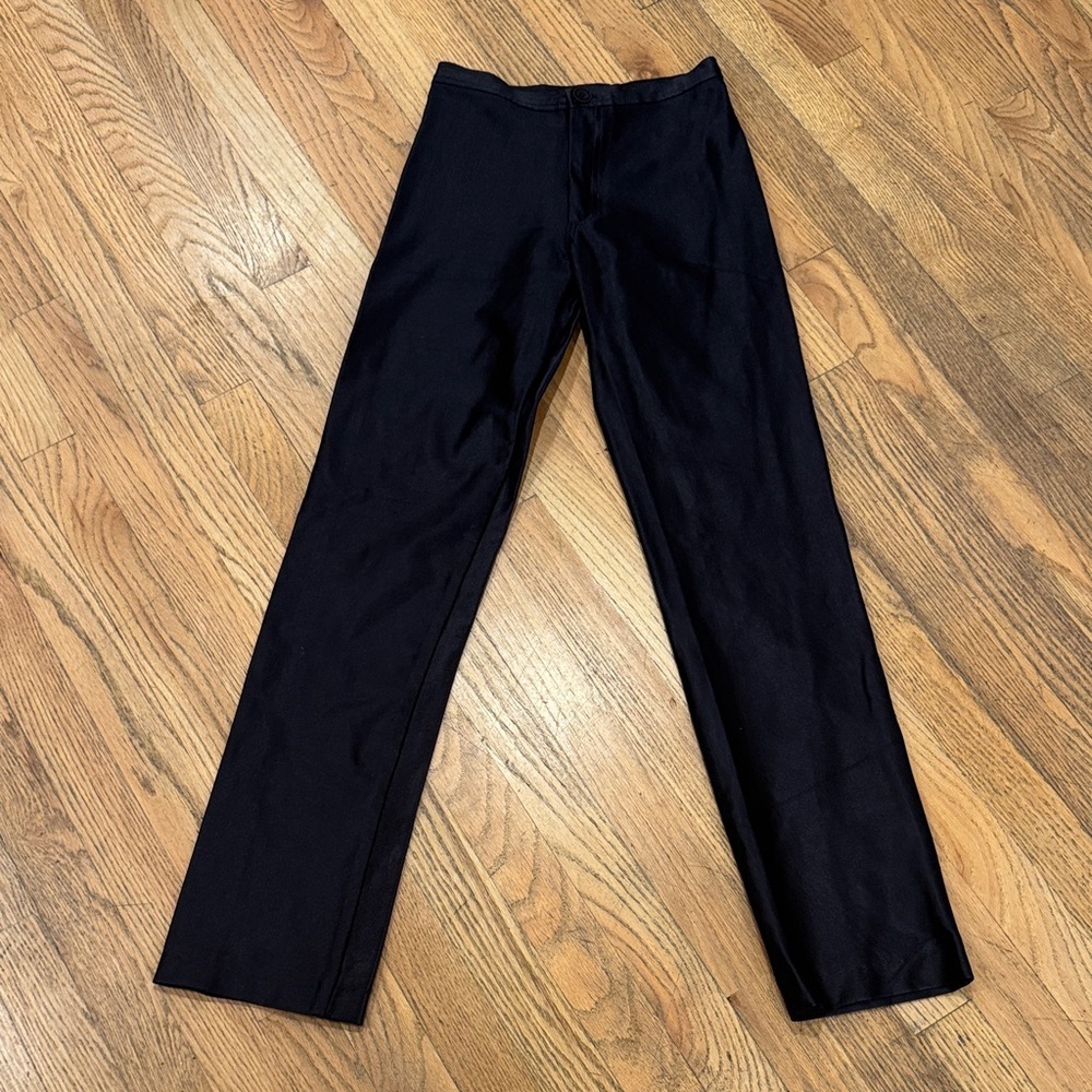 Vintage Frederick's of Hollywood Women's Black Straight Leg Pants